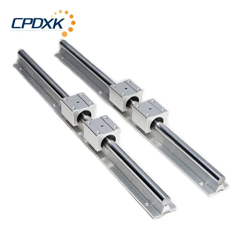 

2pcs Linear Guide Rail SBR12 / SBR16 / SBR20 L1000mm+ 4pcs SBR12/16/20UU Linear Bearing Blocks For CNC Part