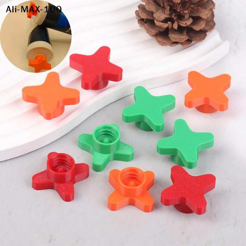 【AyS】10Pcs Universal Sealant Saver Cap Reusable Anti-Drying Threaded Sealing Caps 3D Printed Plastic Sealant Cover
