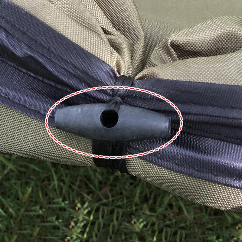 Portable Pop-Up Garden Trash Can - Collapsible Leaf & Yard Waste Storage Bag for Camping, Lawn Care image 5