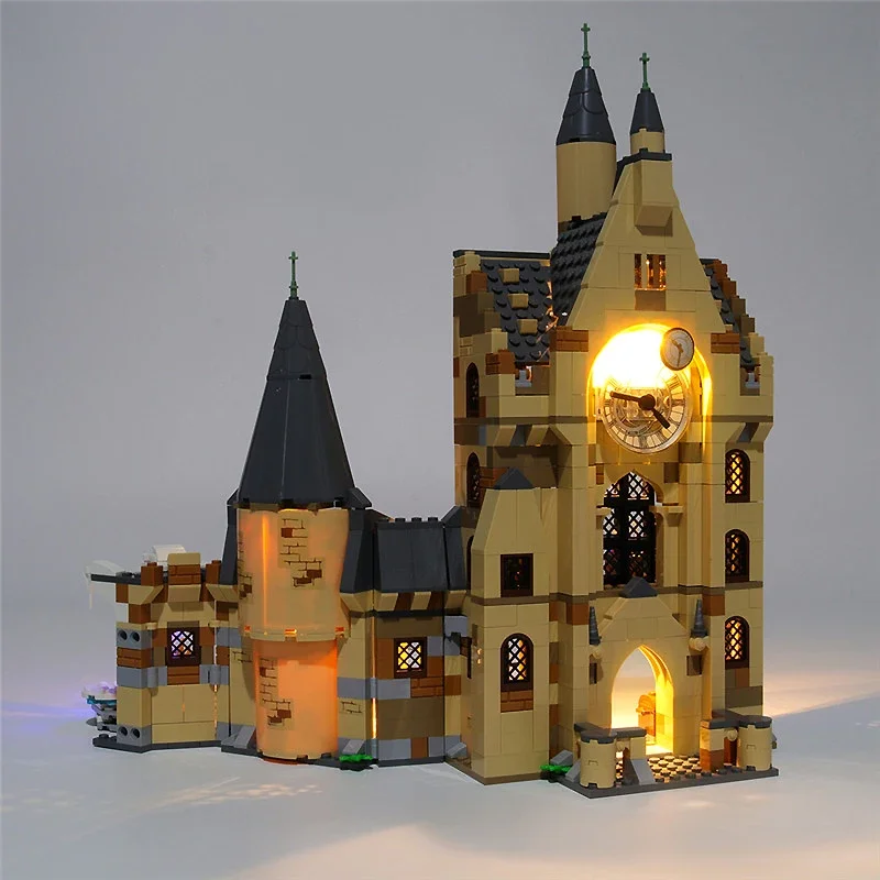 DIY LED Light Kit For LEGO 75948 Hogwarts Clock Tower   (Only LED Light,Without Blocks Model)