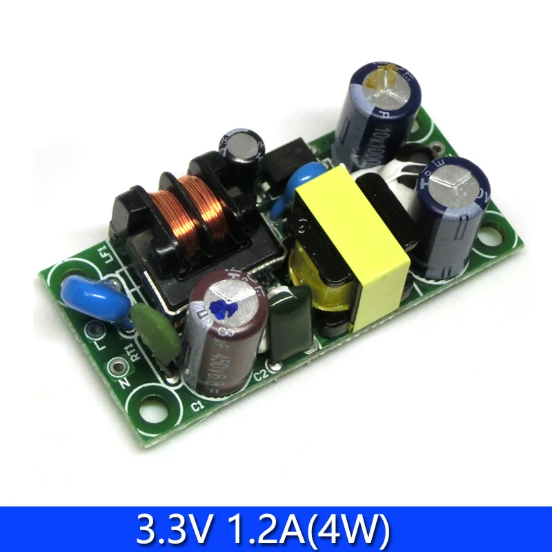 AC-DC 3,3 V/5 V/12 V Präzisions-Abwärtswandler AC 220 V auf 5 V DC Abwärtstransformator-Stromversorgungsmodul 1 A 12 W