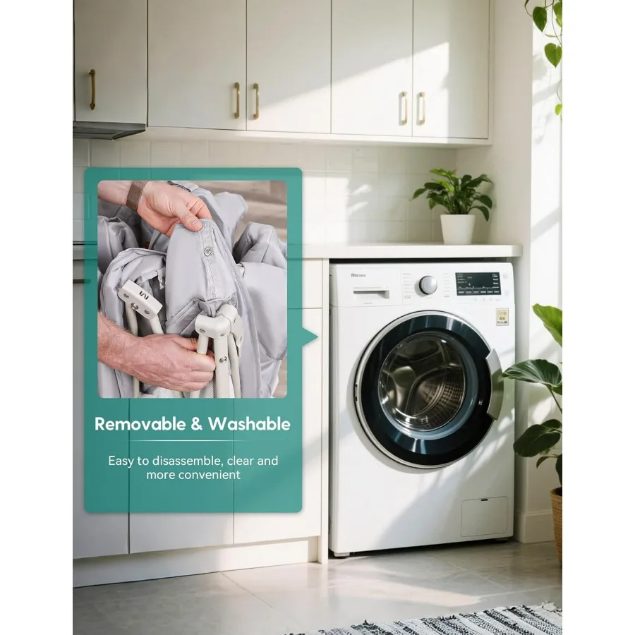 Box per bambini pieghevole con tappetino 46×46 Parco portatile per neonati e bambini piccoli Scegli i genitori Vincitore dei premi Ideal Indoor Outdo