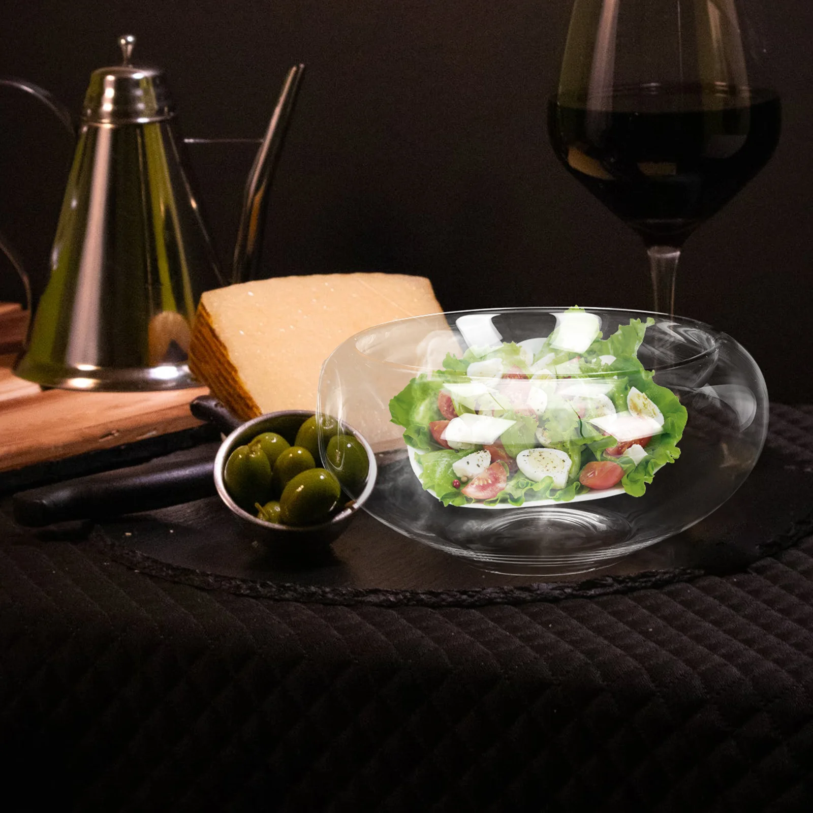 

Кухонная посуда Миска для сухого льда Тонкая работа Не легко трещины Полная художественная концепция Идеально подходит для домашнего использования в ресторане