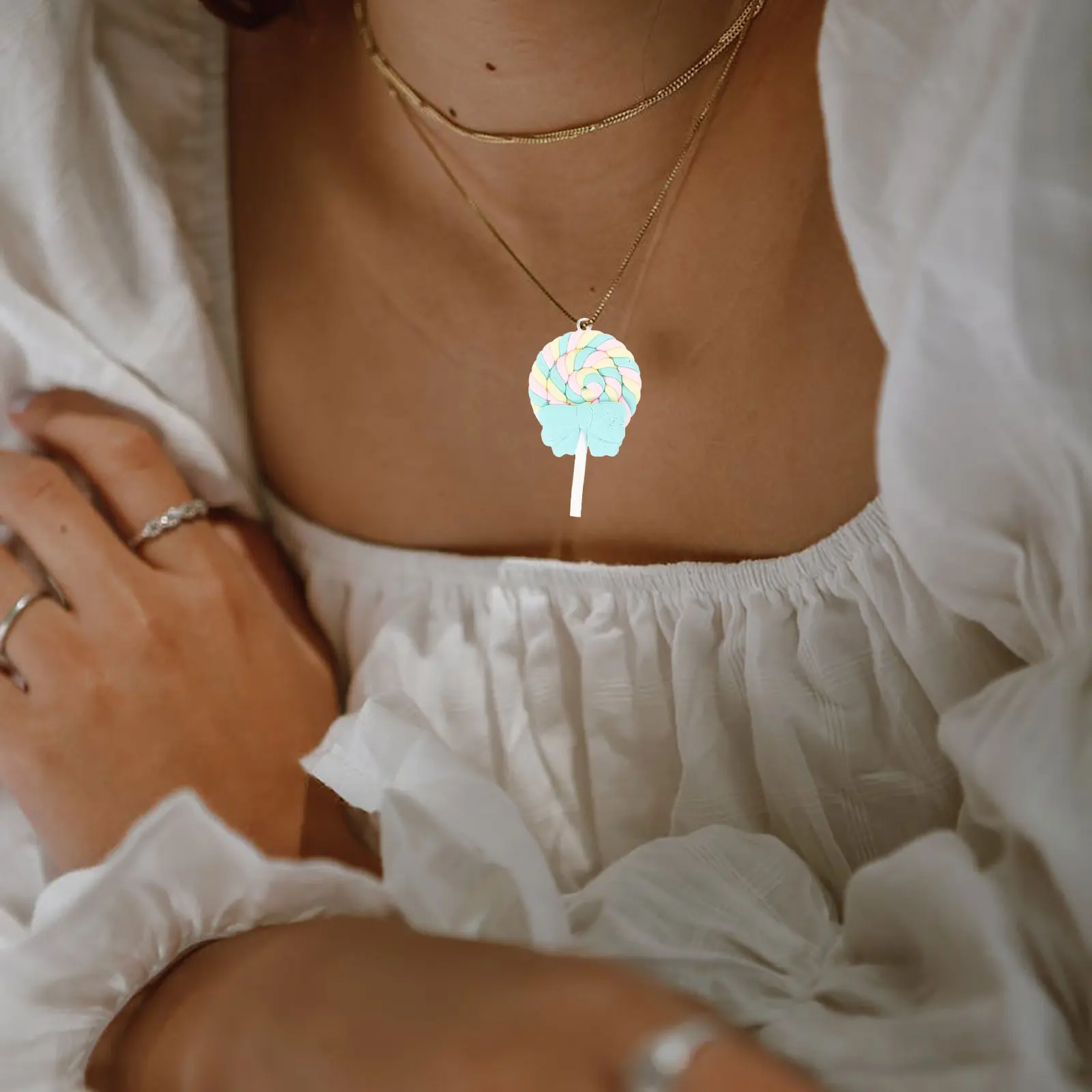 

Jewelry Charms Mini for Making Funny Pendants Jewellery Lollipop Candy Lollipops