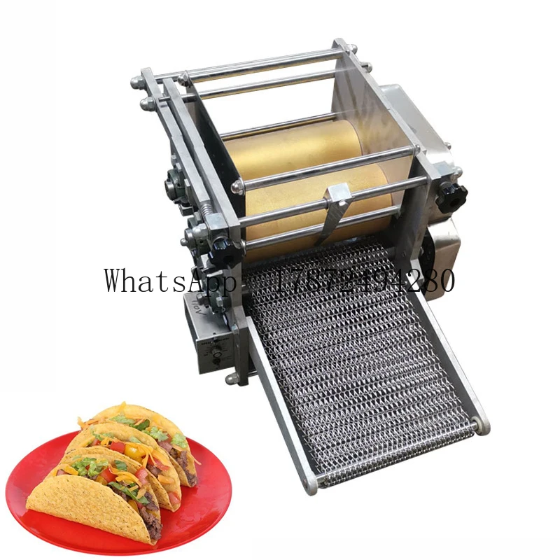 

Машина для изготовления стружки тортильи Машина для производства кукурузной мексиканской тортильи Машина для изготовления капути для ресторана