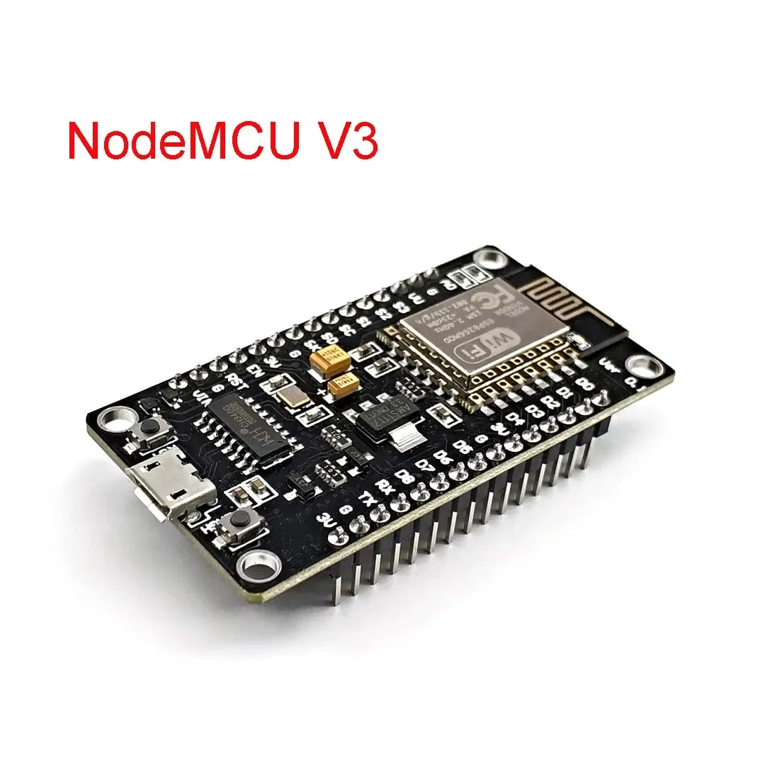 Módulo inalámbrico CH340 NodeMcu V3 V2 Lua WIFI Internet de las cosas, placa de desarrollo basada en ESP8266 ESP-12E con antena Pcb