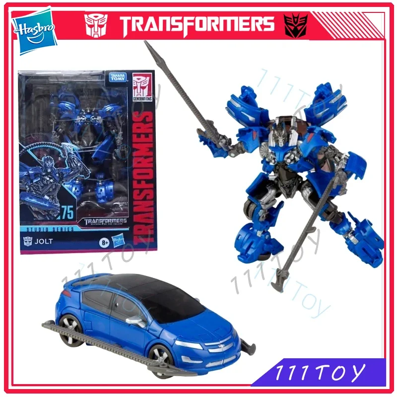 

In Stock Hasbro Transformers Classic Toys Studio Series SS75 Deluxe Class Jolt Action Figure Robot Toy Collectibles Gift Hobbies