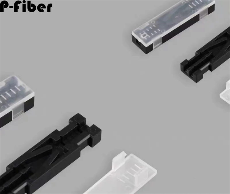 furcation tube 1x2 100pcs for optical fiber drop cable 1 in 2 out branching device black white furcating box