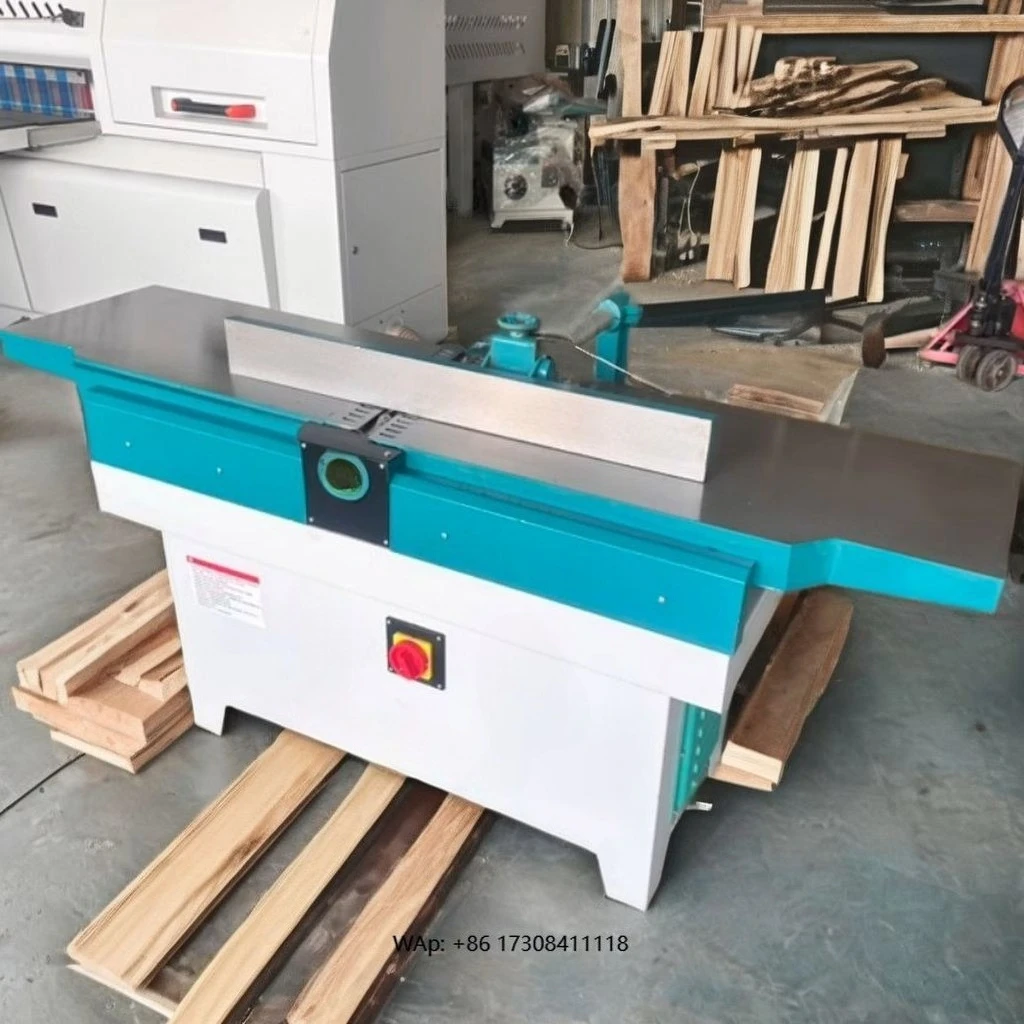 Heavy duty helical joints and table planers for furniture woodworking and surface planning