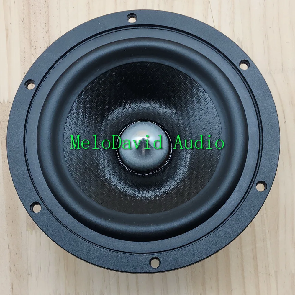 2 Pcs MeloDavid  Audio  SPP7 7inch  Polypropylene woven cone  midbass woofer wavecor OEM