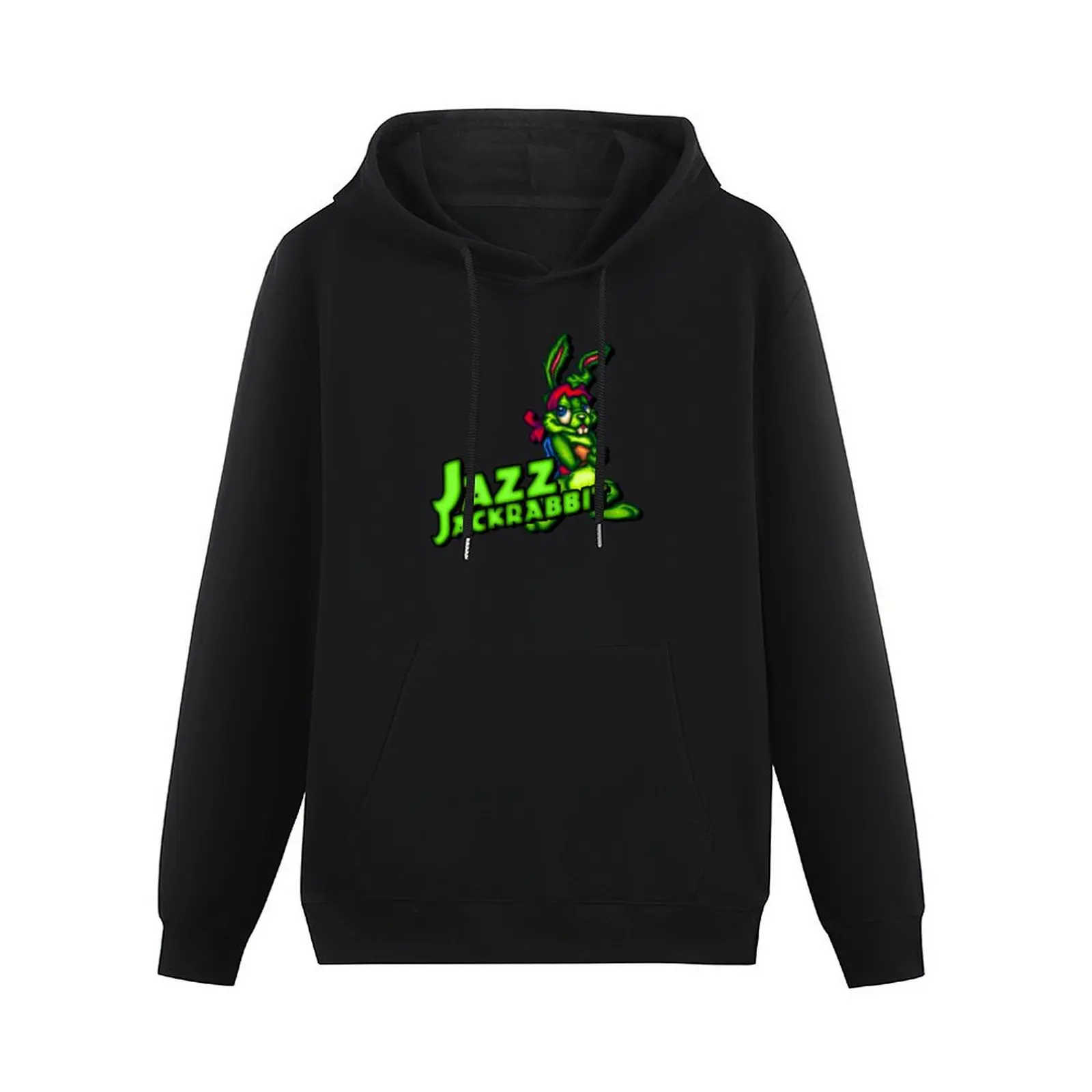 Jazz Jackrabbit - Classic Sprite with Logo Pullover Hoodie fashion men aesthetic clothing men's winter sweater hoodies for men