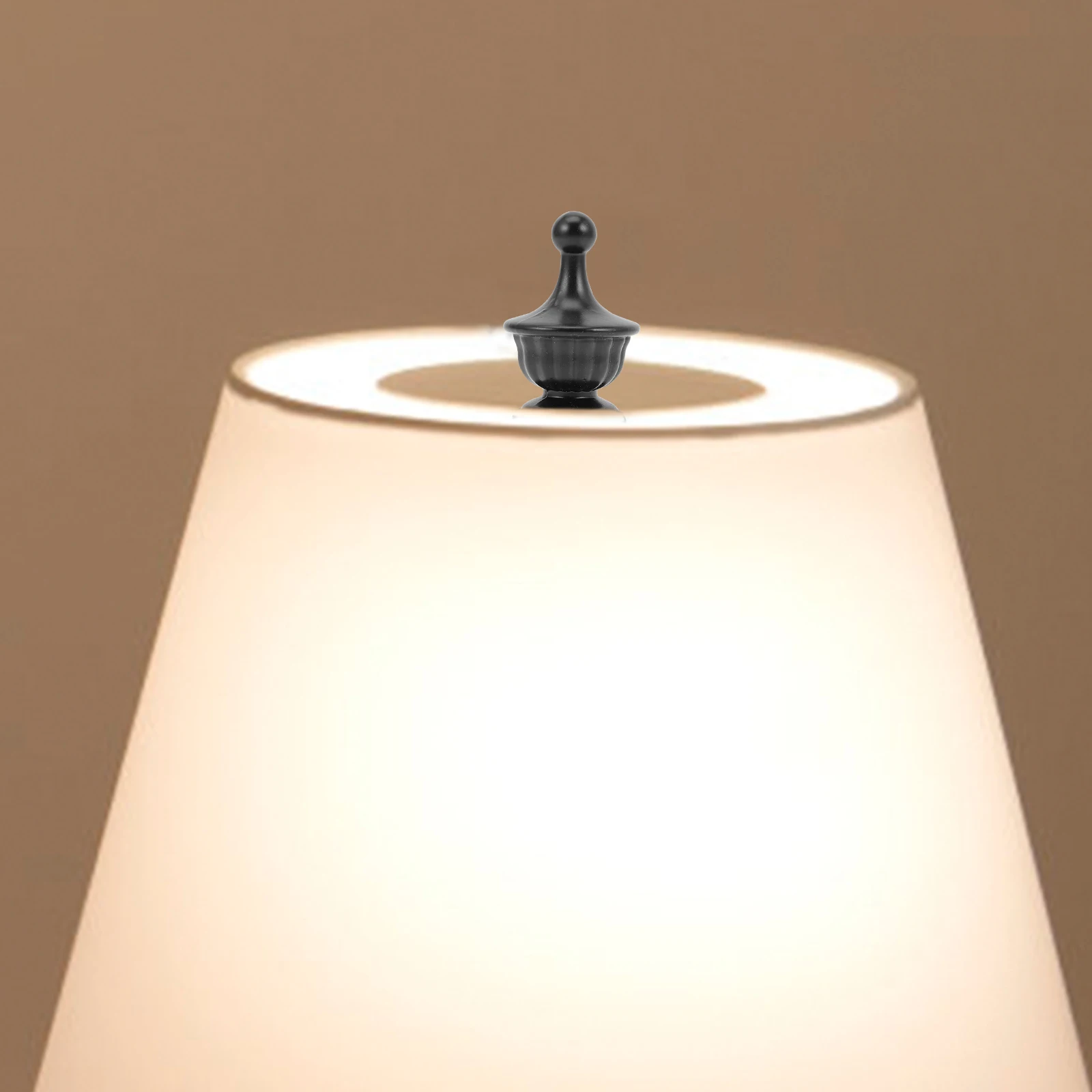 

4Pcs Lamp Finials Metal Light Screw Caps Replacement for Table Floor Lampshade Holder Decoration DIY Lamp Parts