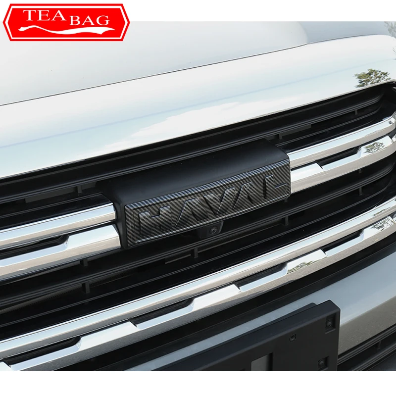 For GWM Haval H5 II 2nd Gen 2023 2024 Car Styling Carbon Fiber Black Front Grille Logo Rear Label Sticker Cover Auto Accessories