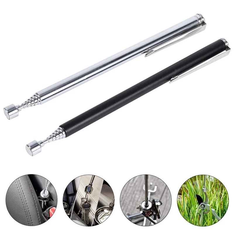 Portable Mini  Telescopic Magnetic Magnet Pen Handy Tool Capacity for Picking Up Nut Bolt Extendable Pickup Rod Stick