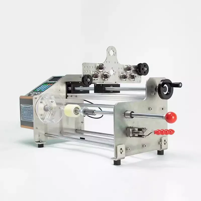 Cotton-Silk Parallel Coil Fully Automatic Stranding Equipment Ball-Round Wire Compact Large Electric Moxa Hammer Winding Machine