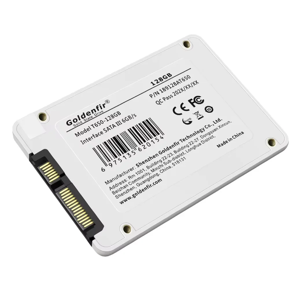Goldenfir original T650 SSD 2.5 portable storage hot selling 128GB Goldenfir original T650 SSD 2.5 portable storage hot selling 128GB