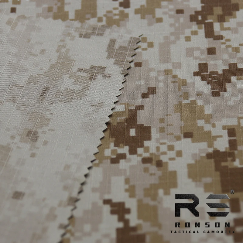 Hot Sale 50% Nylon 50% Cotton Ripstop Fabric AOR1/AOR2 Camouflage NYCO5050 Tactical Fabric Use for Uniform In Stock