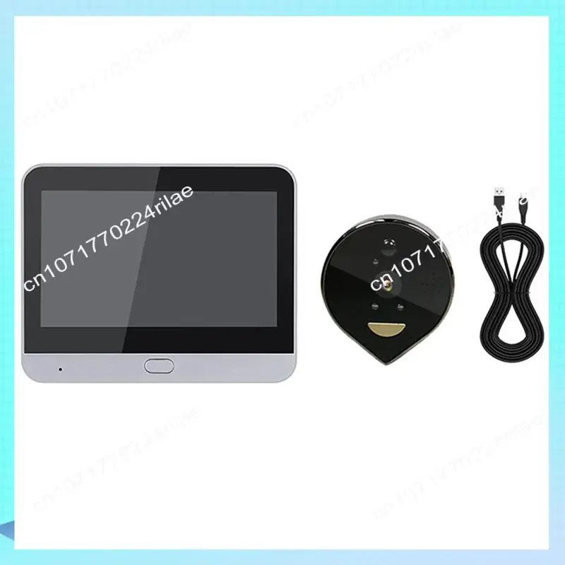 A17Z جرس الباب الرقمي للرؤية الليلية عين القطة - مراقبة Tuya Wifi الذكية لمنزلك