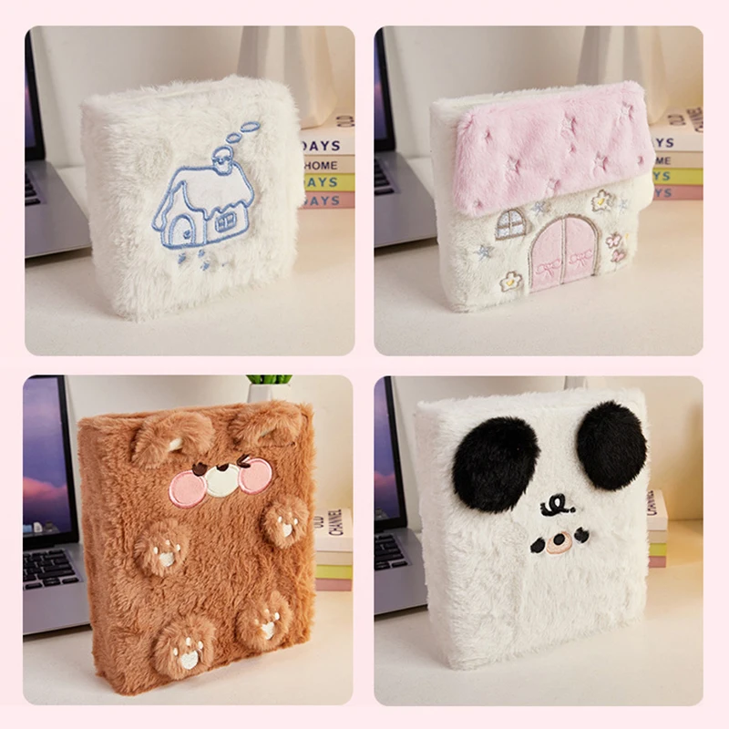 Casa Forma Plush Photocards Titular, Binder Set, Notebook Album, Idol Foto Cartões Coleção Livro, Kpop Papelaria, 3"