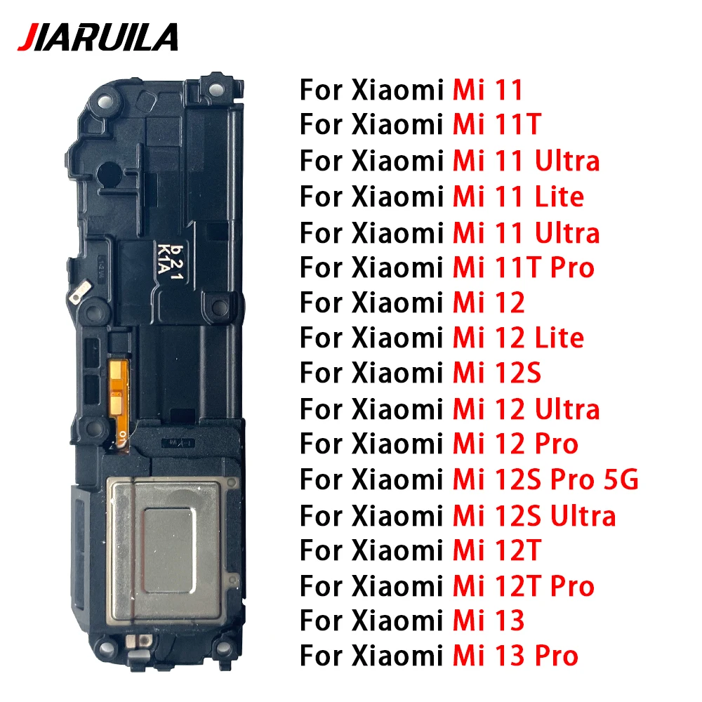 Loud Speaker Ringer For Xiaomi Mi 13 12 12T 11T 12S 11 Lite Pro Ultra Ringer Buzzer Flex Cable Replacement