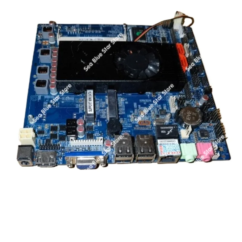 Carte mère industrielle intégrée ITX-3320M-6CD8N, génération I5-3320M, 6 ports série, carte mère d'occasion démontée