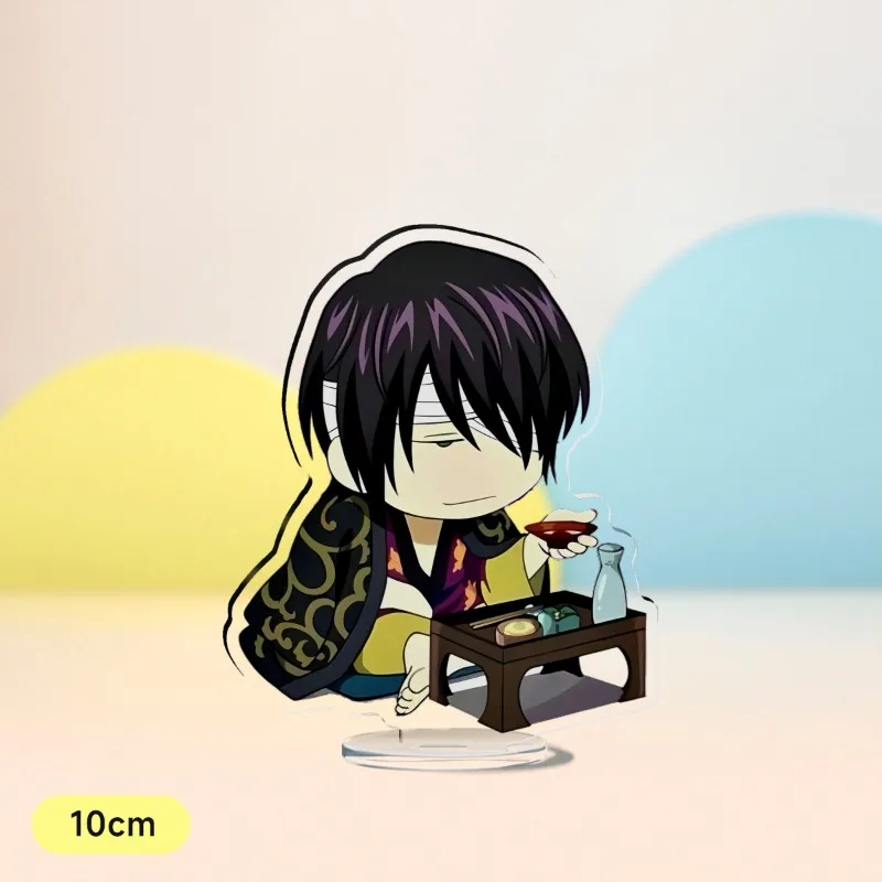 Gintama Plate Desk Decor Kondou Isao Stand Collection Ornament Accesorios Katsura Kotarou Acrylic Doll Kamui Furnishing Articles