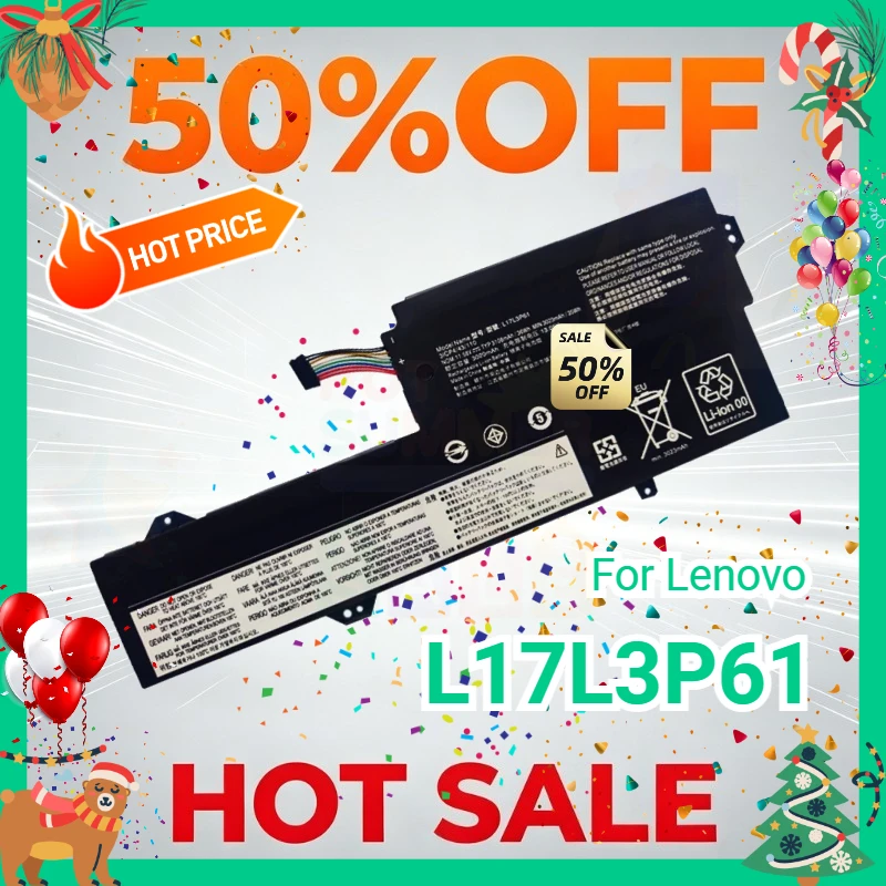 New 36Wh L17L3P61 Laptop Battery for Lenovo IdeaPad 320S-13IKB YOGA 720-12IKB 13IKB  81AK003HMX 81B5003QUS L17C3P61 L17M3P61