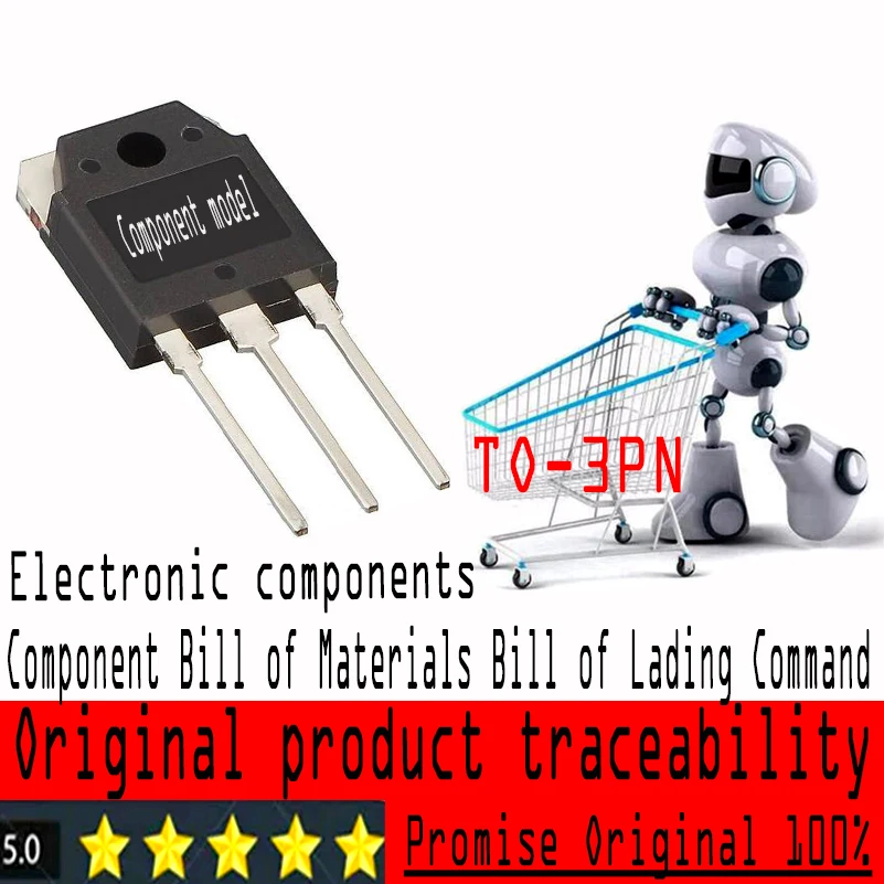 

Original imported CRG15T120BNR3S, IGBT transistor 1200V 15A 156W groove FS-RC III [TO-3P(N)]