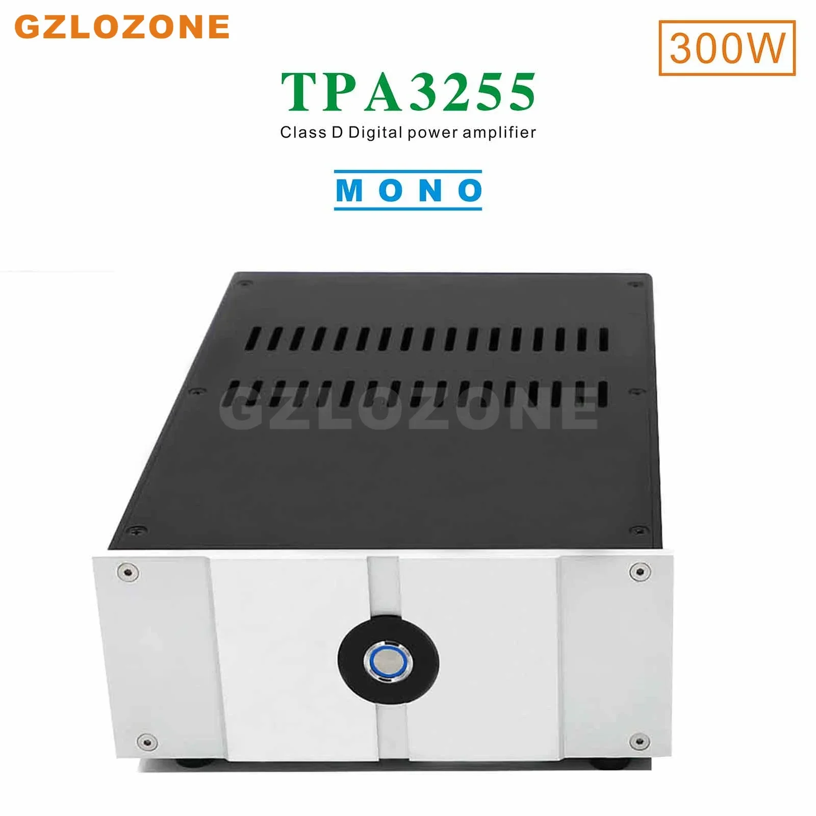 GZLOZONE HIFI Mono High Power TPA3255 Class D Digital Power Amplifier 300W