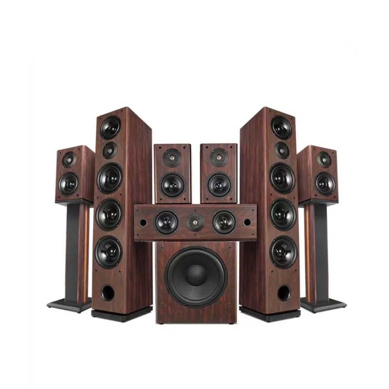 High Quality 71 Surround Sound Home Theater System Home Stereo 71 Wooden Home Theatre System