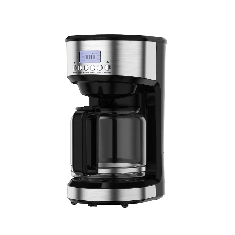 Best 12-Cup Electric American Drip Coffee Maker Automatic Removable Filter with Plastic Case Reusable