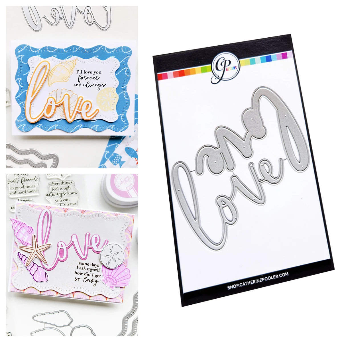 

Poople Layered Love Word Spe-Shell Best Fishes Parade Metal Cutting Dies for DIY Handmade Scrapbook Greeting Card May 2026 New