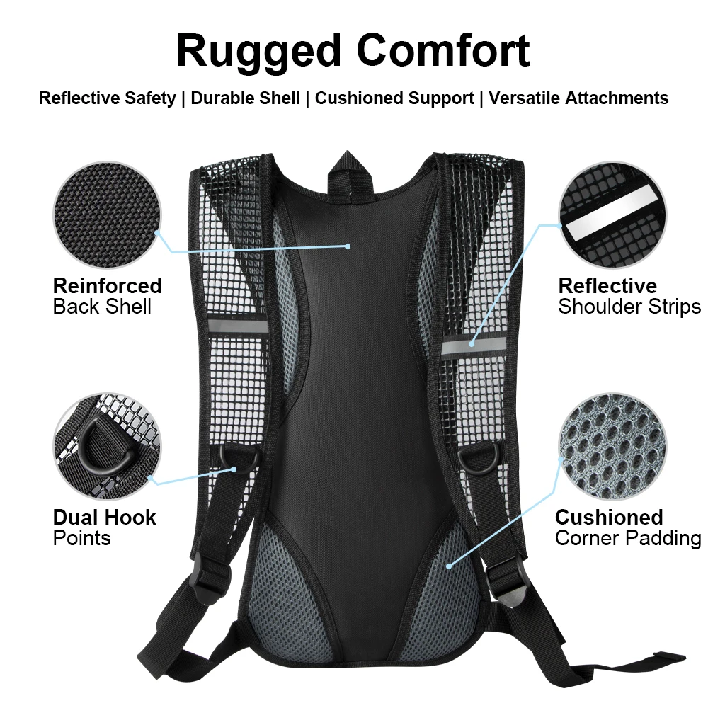Hiking Backpack,Camping Backpa - Rain Cover Backpack recension och pris
