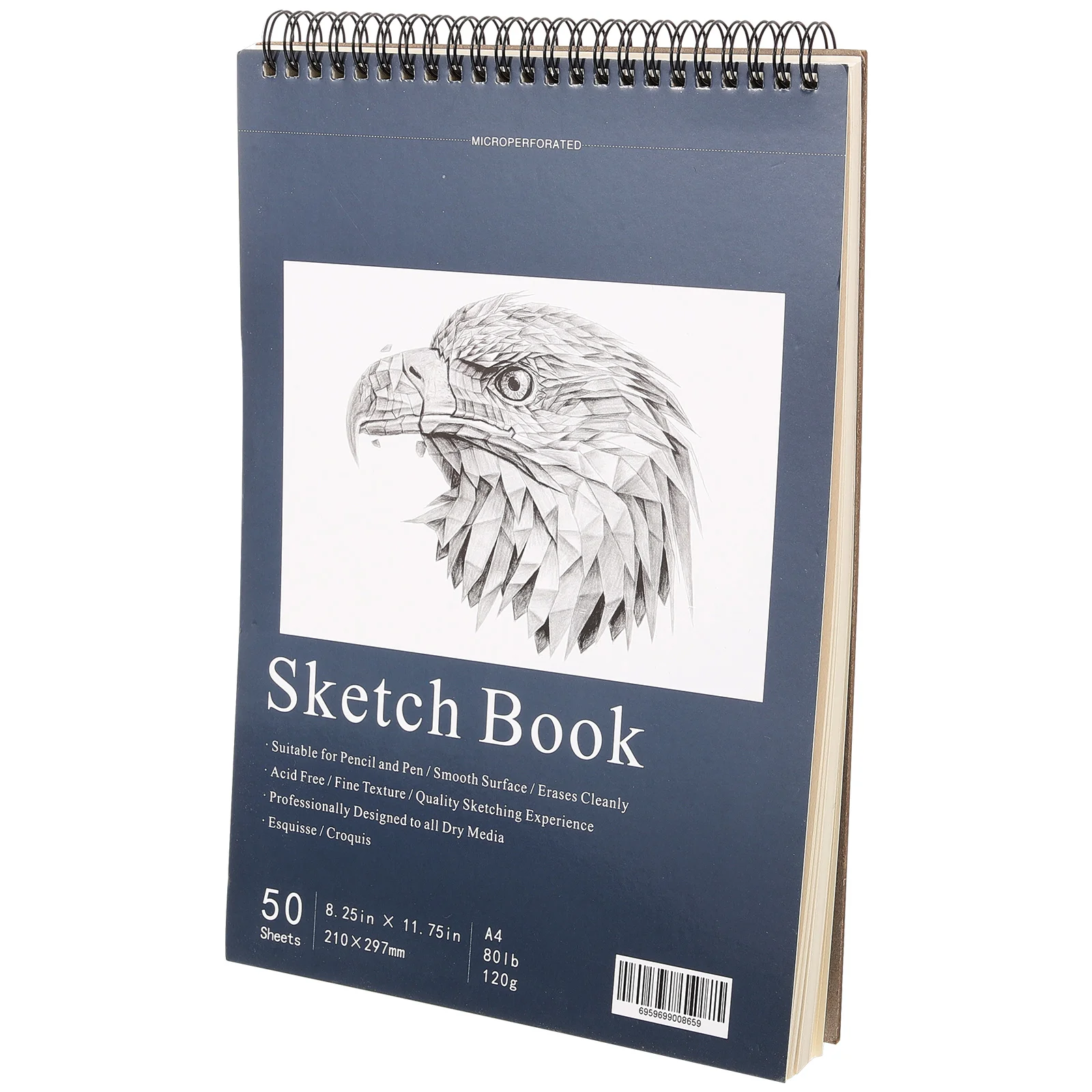 Sketch Paper Picture Book Student Painting Watercolor Large Sketchbook Portable Blank