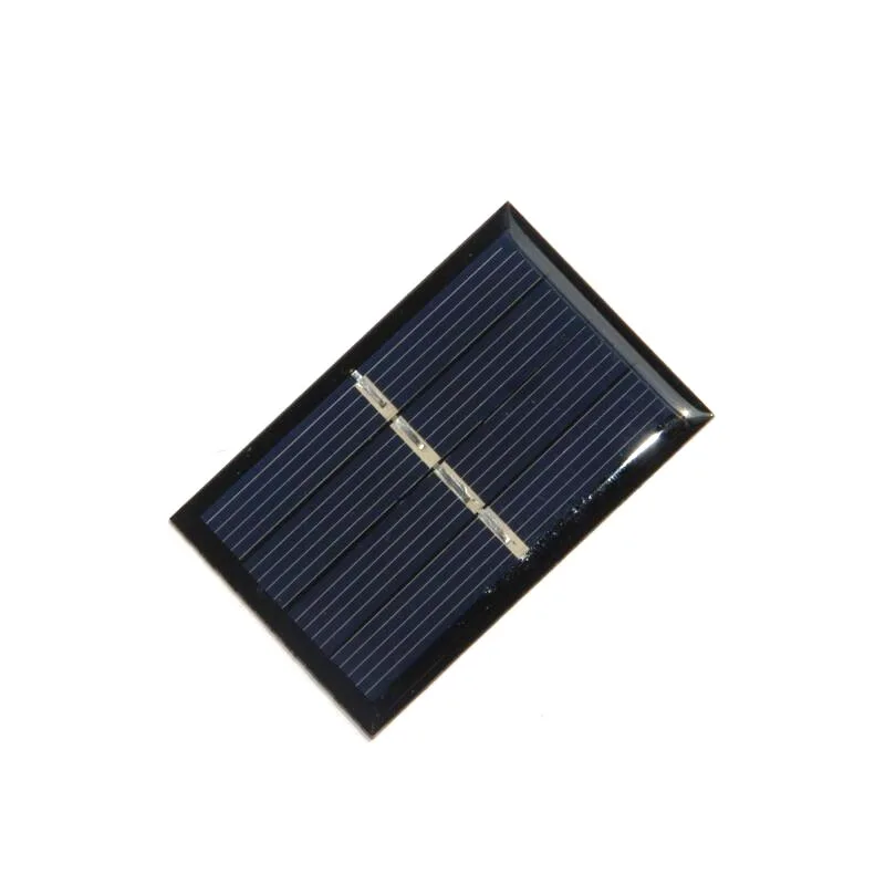 2V 140mA Mini Solar Panel 0.28W Polycrystalline Solar PV Module DIY Solar Toys Solar Educational Plate 58*38MM 100PCS