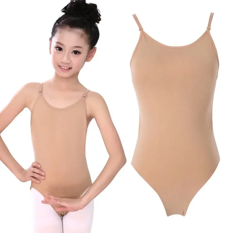 2019 Seamless Camisole Gymnastics Leotard Nude Ballet Underwear Suit