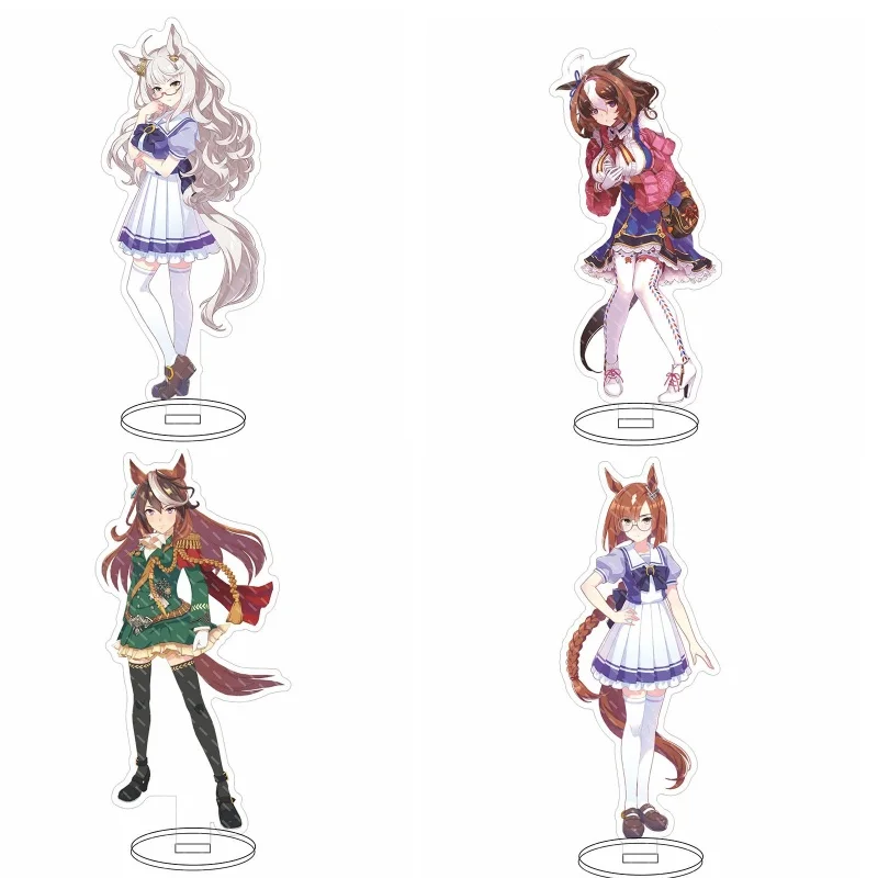 Pretty Derby Anime Acrylic Stand Model Plate Decoration Desk Figure Display Friends Girls Gift Peripheral Product Cartoon