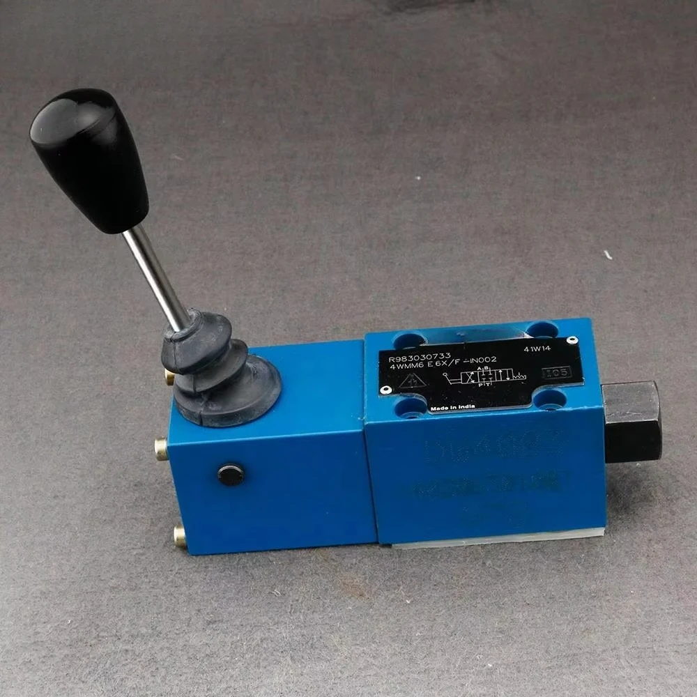 4WMM6E6X. F-IN Hydraulic Control Valve Group 4-way 3-position Hydraulic Valve Rexroth Hydraulic Valve