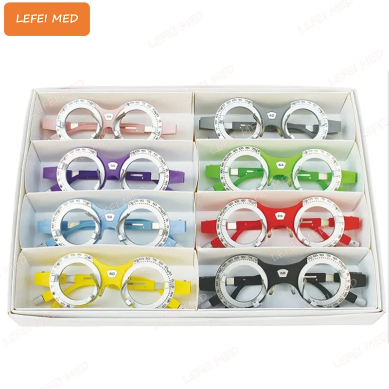 LF9832 children trial frame 100% New High quality child trial frame PD Adjustable 56-70mm trial frame optic