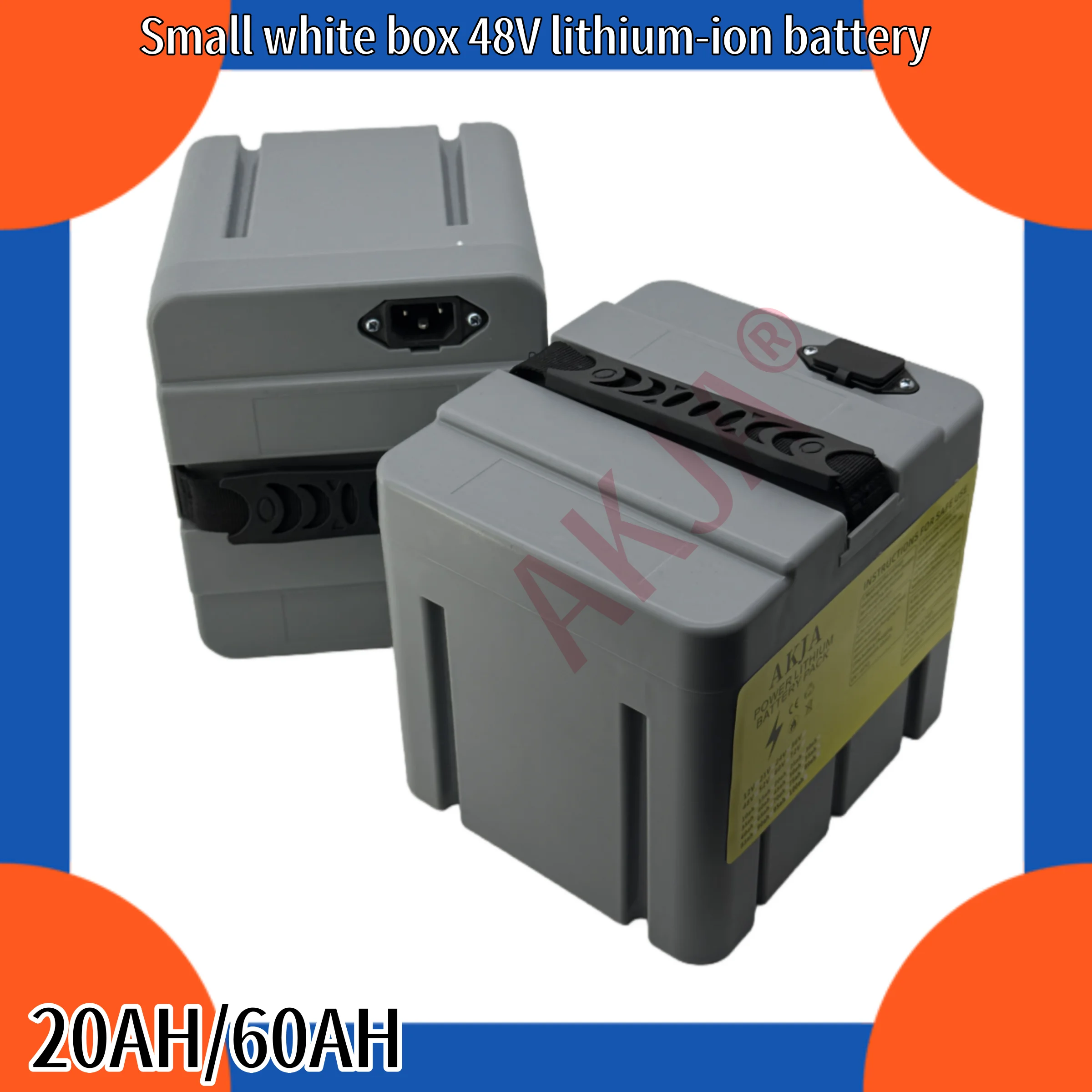 

Air fast transportation，48V60AH，Full capacity，New 18650 lithium battery，Suitable for motors under 3000W