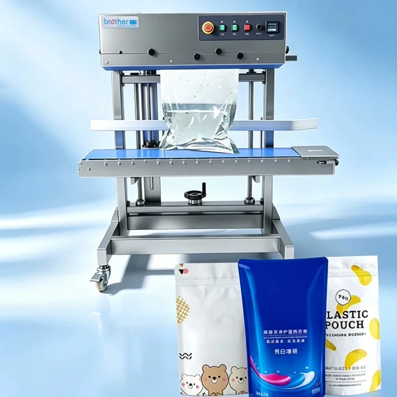 YJQ Sealing Machine Small Vertical Packaging Machine Automatic Aluminum Foil Bag Vertical Plastic Sealing Machine