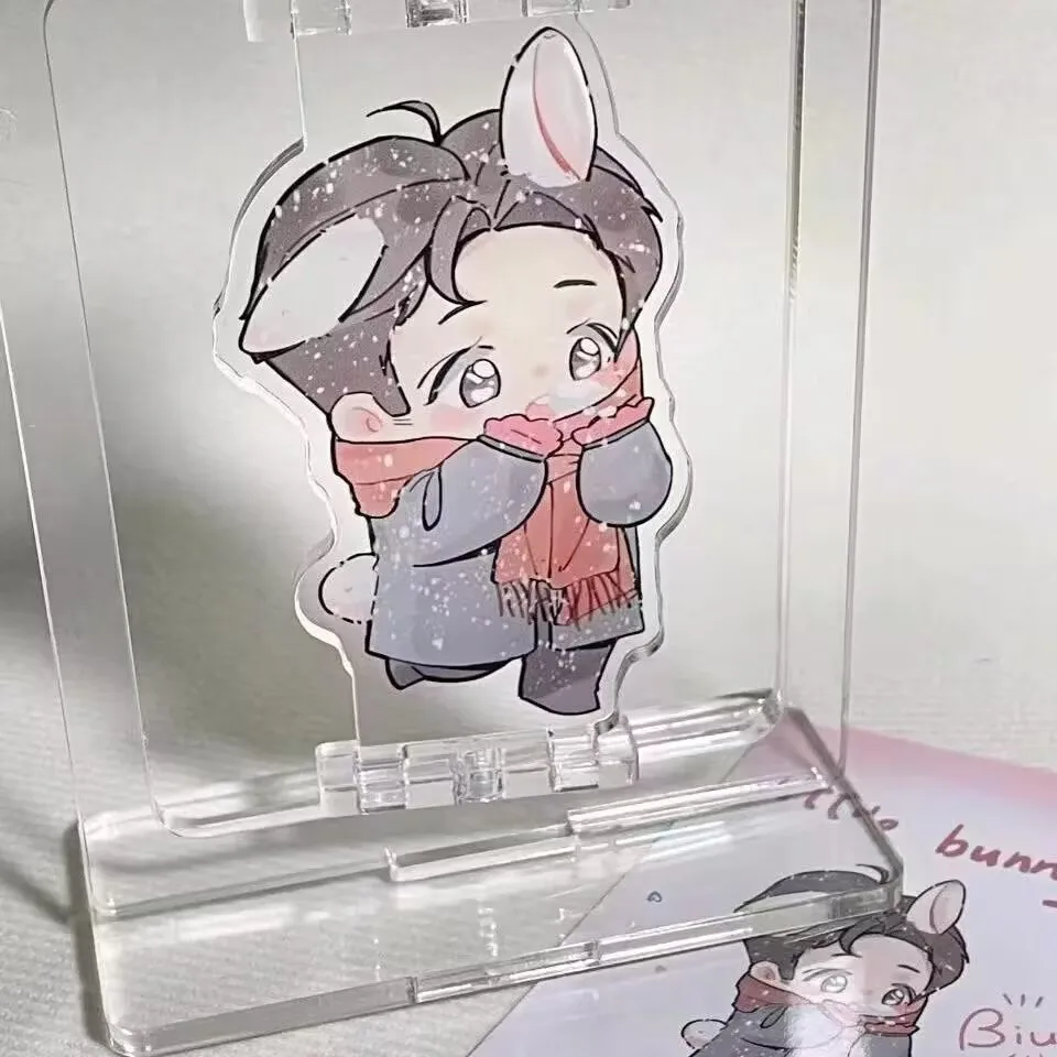 Bojun、Xiao の小さな犬 Bobo、Snow Rabbit Zan Zan、回転スタンザ、Xiao Zhan、Wang Yibo が周囲をサポート スタンディング サイン