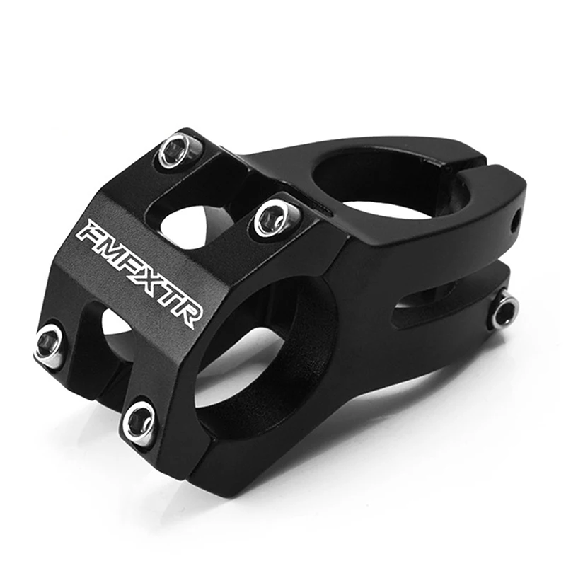 Aluminiumlegierung Hohlgefräster Kurzer Mountainbike-Vorbau Fahrradzubehör 31,8 mm Lenkervorbau 6061