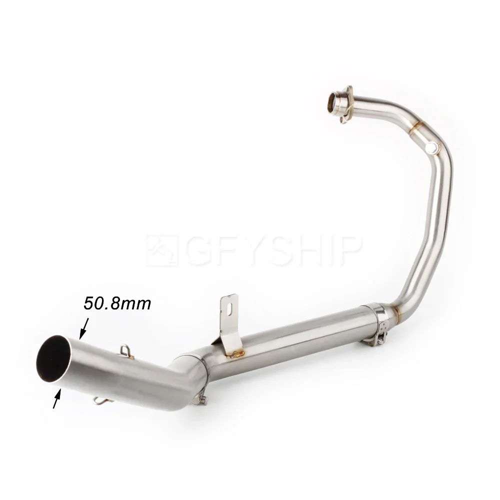 For Aprilia RS 125 2018 to2023 RS4 125 2011-2020 RS125 Escape Motorcycle Exhaust Pipe Muffler Head Link Pipe 51MM System Slip-on