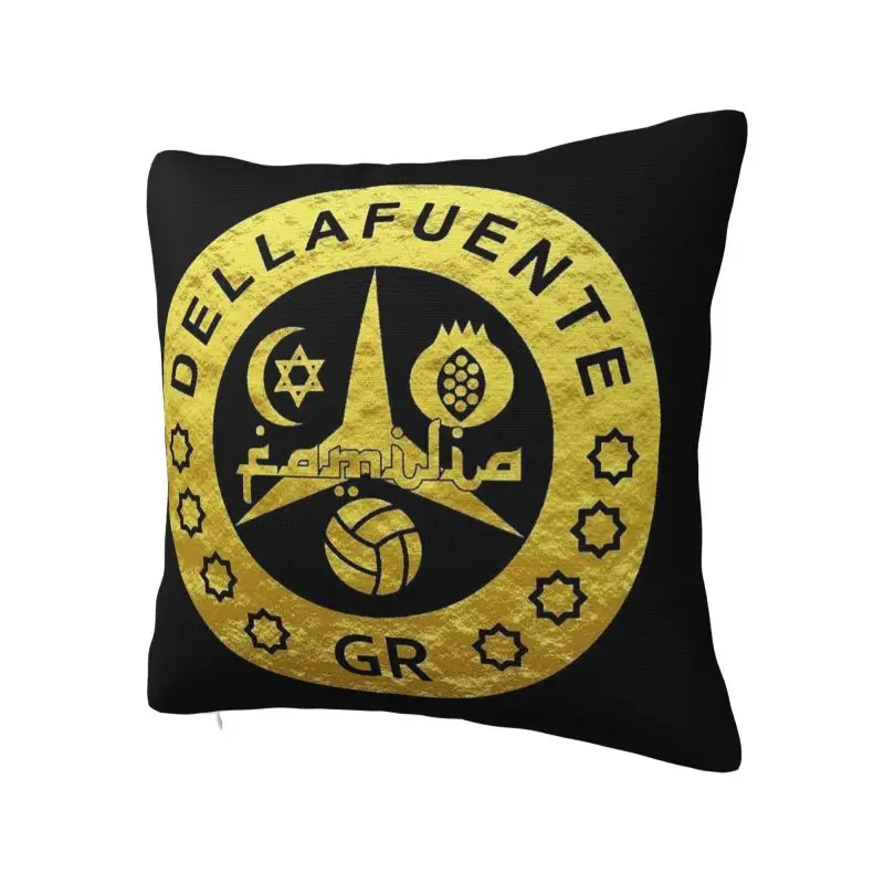 Dellafuente F C Artwork Pillow Case 40x40cm Decorative Modern Cushion Cover Square Pillowcase