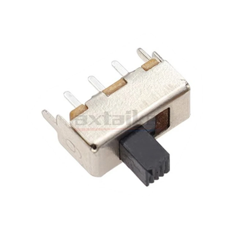 20PCS SS12F44 1P2T 3Pin Vertical Toggle Switch Single Row with 3/4/5/6mm Handle 300mA 50V DC Compatible with SS-12F44G3/4/5/6