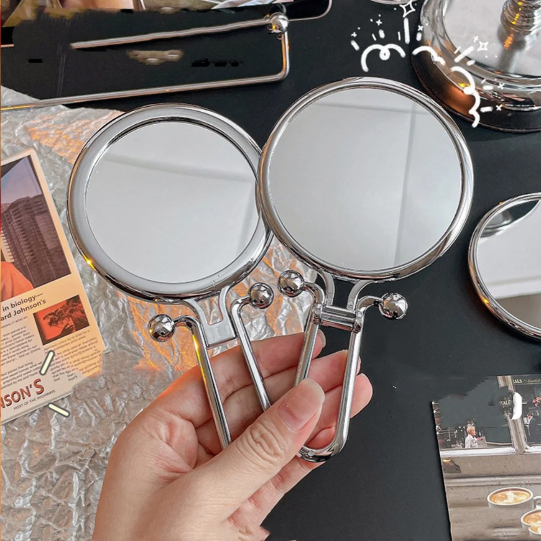 Magnifying Makeup Mirror Adjustable Foldable Makeup Mirror Vanity Mirror Foldable For Desktop Use Student Use Bedroom
