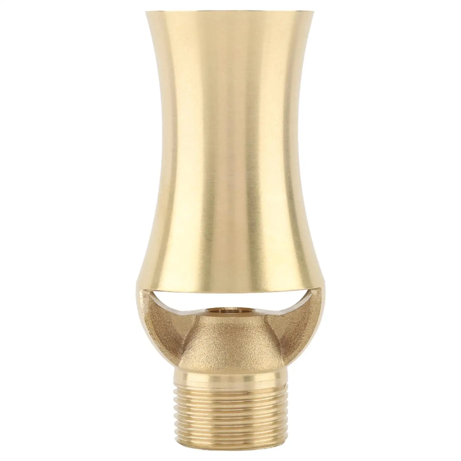 Brass Ice Tower Cascade Fountain Nozzle Spray Water Feature for Pond 1/2inch 3/4inch