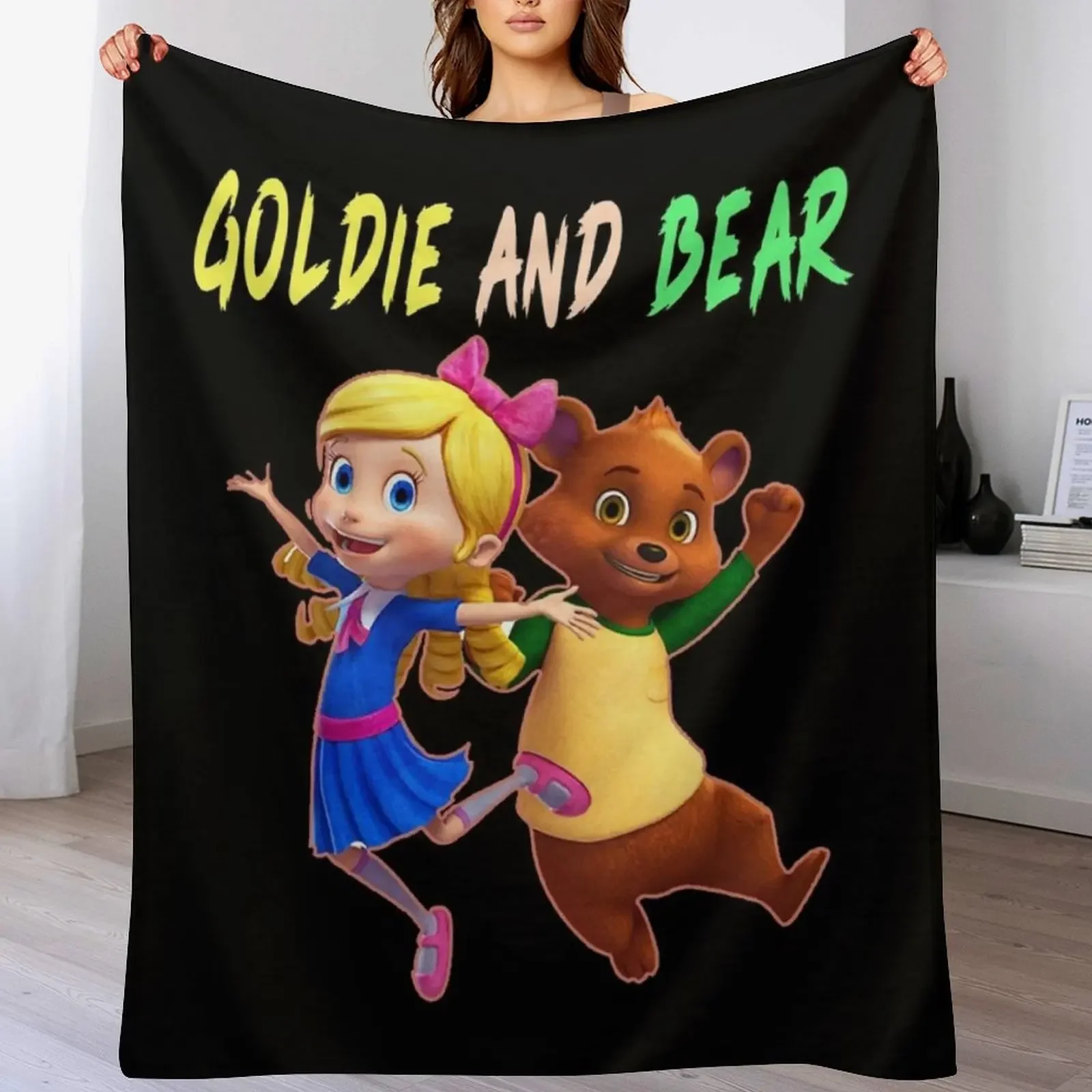 Goldie and Bear stuffed animalscostume gift for Fans goldie and bear birthday party ideas Throw Blanket Thin Retros Blankets