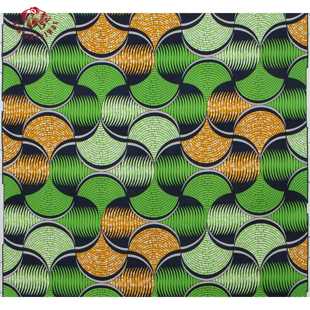 Bintarealwax Ankara African Prints Fabric Patchwork Real Wax Dress Sewing Tissu Craft DIY Textile Material For party fp6528